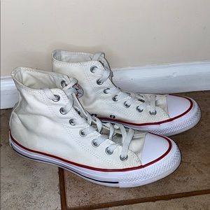 CONVERSE Chuck Taylor All Star Hi Sneaker - White